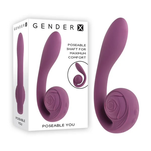 Gender X POSEABLE YOU - Poseable Vibrator 17.1cm