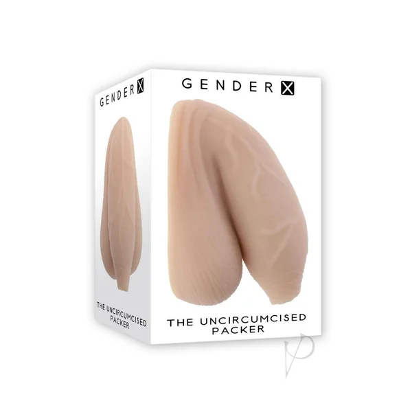Gender X TPE Uncircumsized Packer Dildo - Vanilla