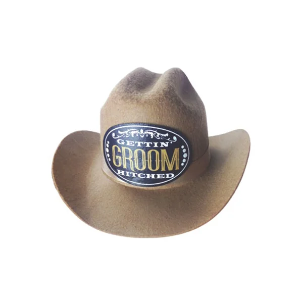 Gettin' Hitched Groom Cowboy Hat