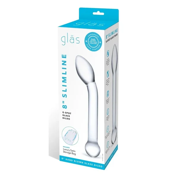 Glas Slimline G-Spot Glass Dildo