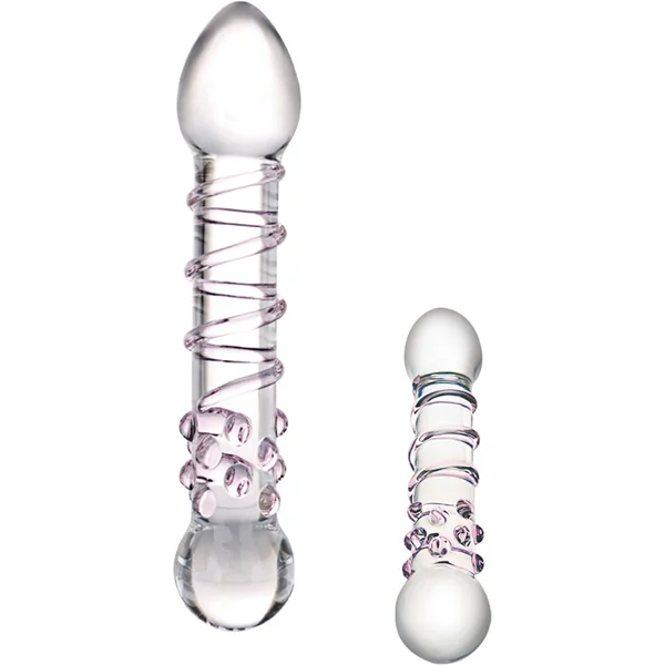 Glas Spiral Staircase Full Tip Dildo