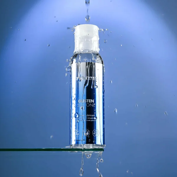 GlistenSilicone-Based Lube Formula Long-Lasting Sexual Intimacy Unflavored Lubricant