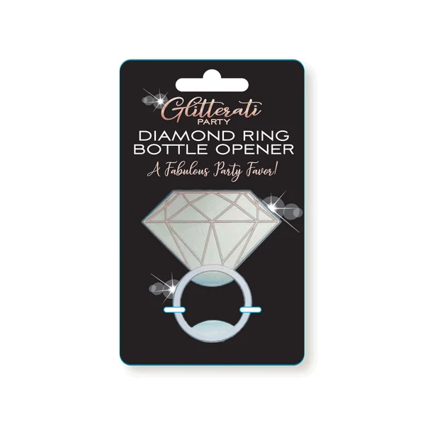 GLITTERATI DIAMOND RING BOTTLE OPENER