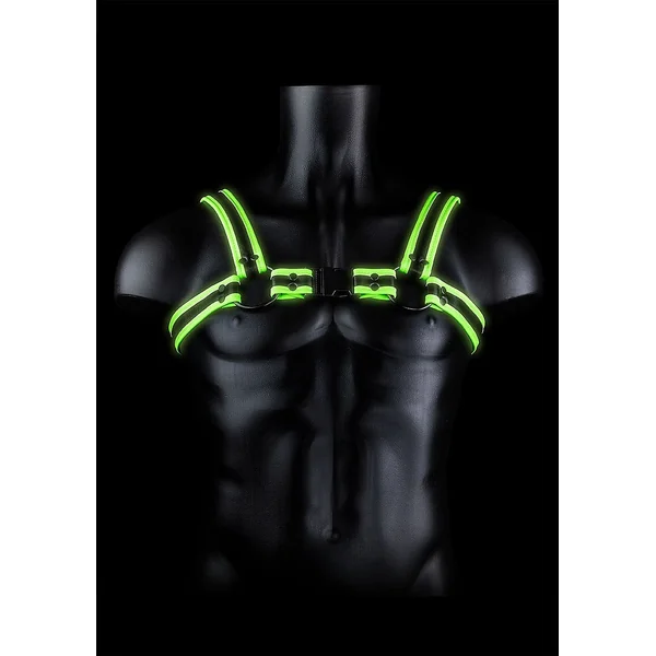 GLOW IN THE DARK BUCKLE HARNESS L/XL