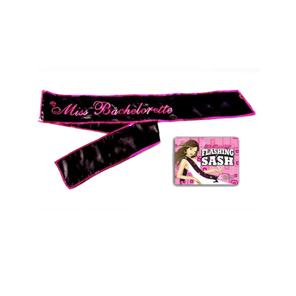 Glow In The Dark Miss Bachelorette Sash