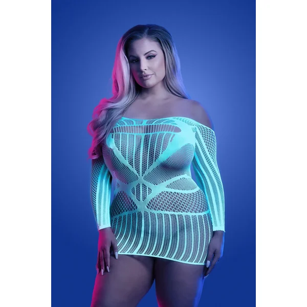 Glow Queen Ascension Long Sleeve Seamless Dress