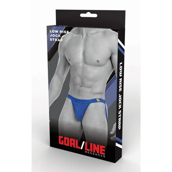 Goal Line Low Rise Jockstrap L/xl Blu