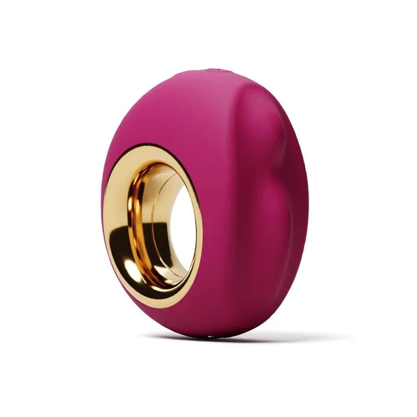Gold-n-Dreams Minerva Rechargeable Silicone Vibrator – Magenta/Gold