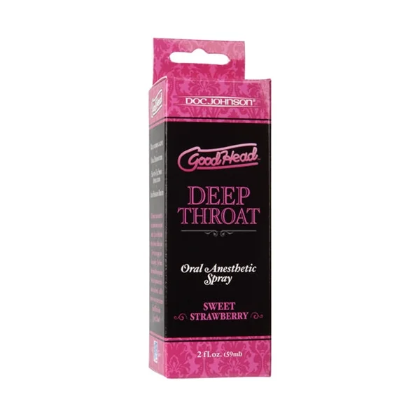 Good Head Deep Throat Spray - Sweet Strawberry