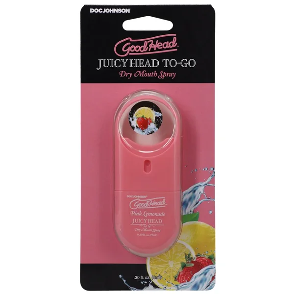 Goodhead Juicy Head Dry Mouth Spray To-Go Pink Lemonade .30oz