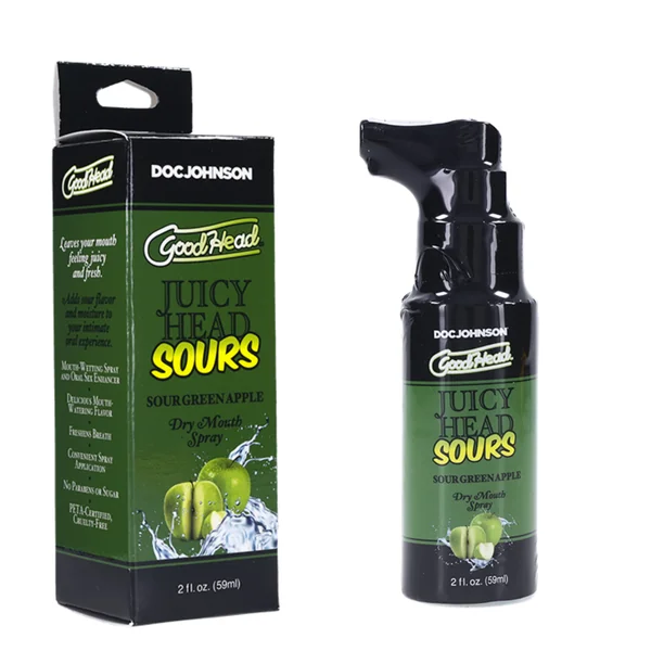 GoodHead Juicy Head Flavored Oral Sex Enhancer Dry Mouth Spray