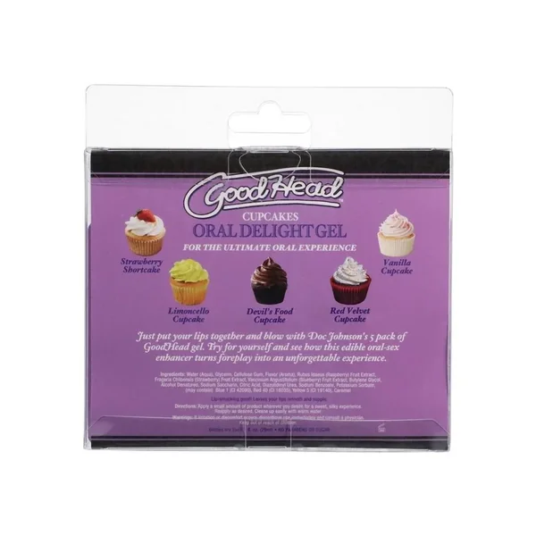 Goodhead Oral Delight Gel Cupcakes