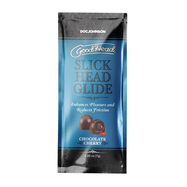 Goodhead Slick Head Glide .24oz Bulk (48 Pieces) - Chocolate Cherry