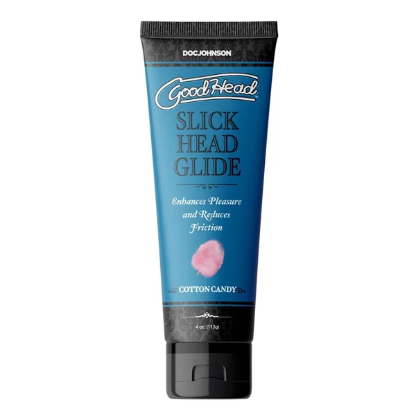 Goodhead Slick Head Glide Water Based Flavored Lubricant Cotton Candy