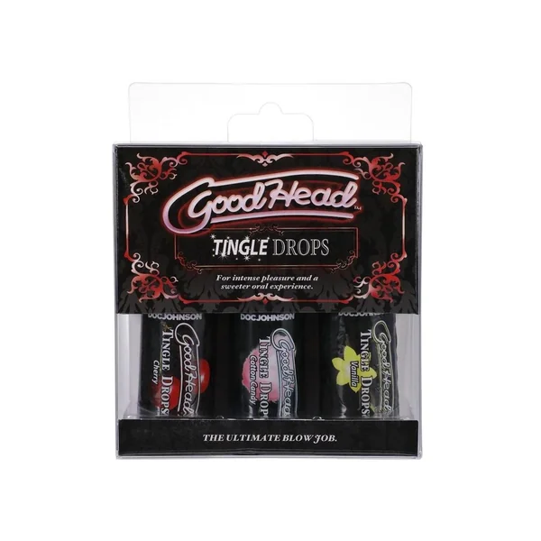 GoodHead Tingle Drops Assorted Flavors 3 Each Per Pack
