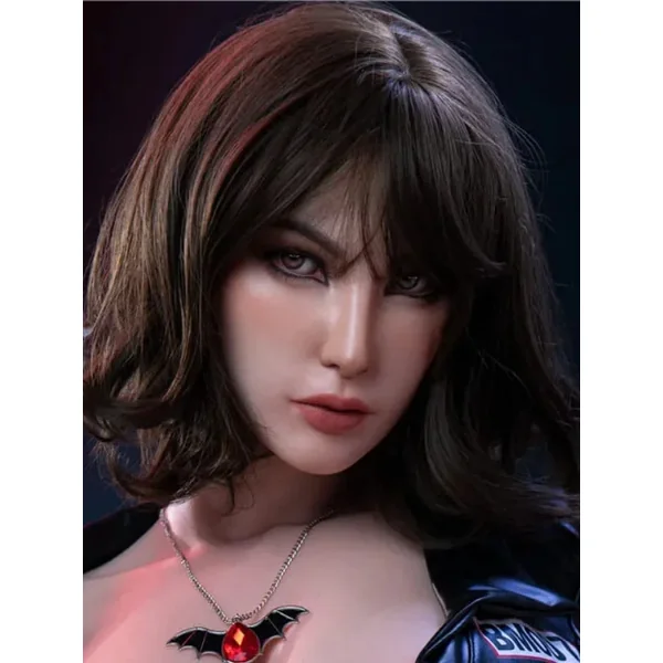 H793 Sex Doll Head-Silicone-feel like a true secret agent ready for all your wildest missions【Irontech Doll Head】