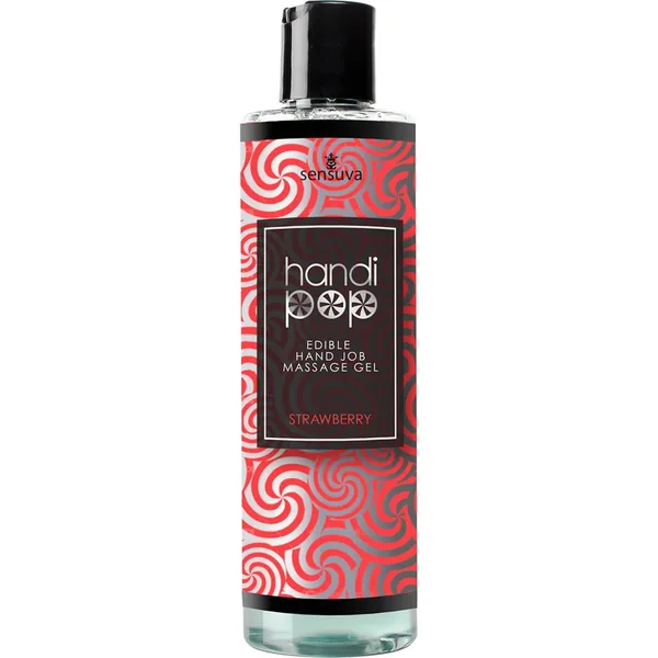 Handipop Edible Hand Job Massage Gel Strawberry