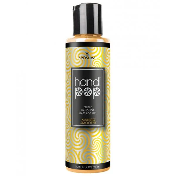 Handipop Mango Smoothie Hand Job Massage Gel 4.2oz Bottle