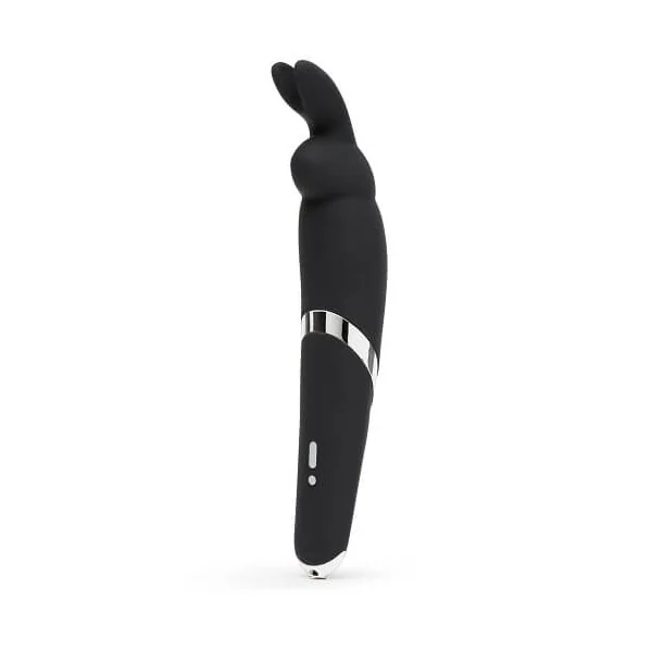 Happy Rabbit Black Rechargeable Wand Vibrator