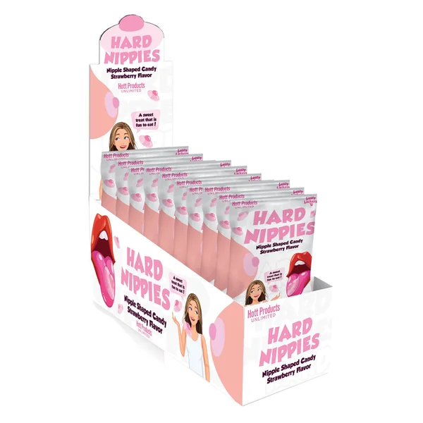 Hard Nipples Display - Display of 12