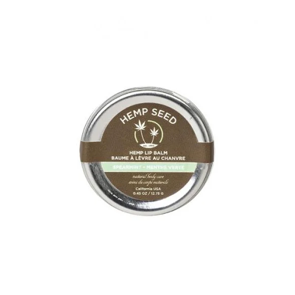 Hemp Lip Balm Tin Spearmint .45oz