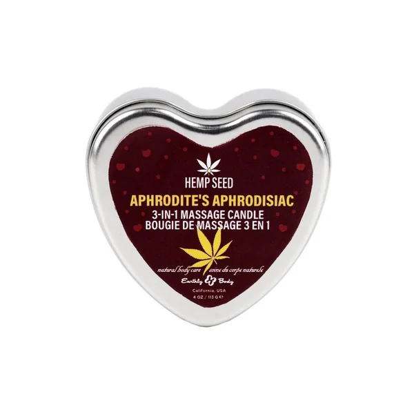 Hemp Seed 3 In 1 Massage Candle - Aphrodite's Aphrodisiac