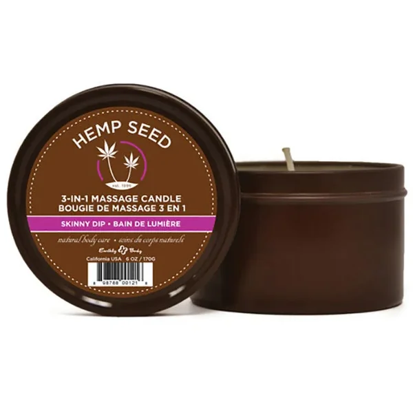 Hemp Seed 3 N 1 Massage Candle – Skinny Dip
