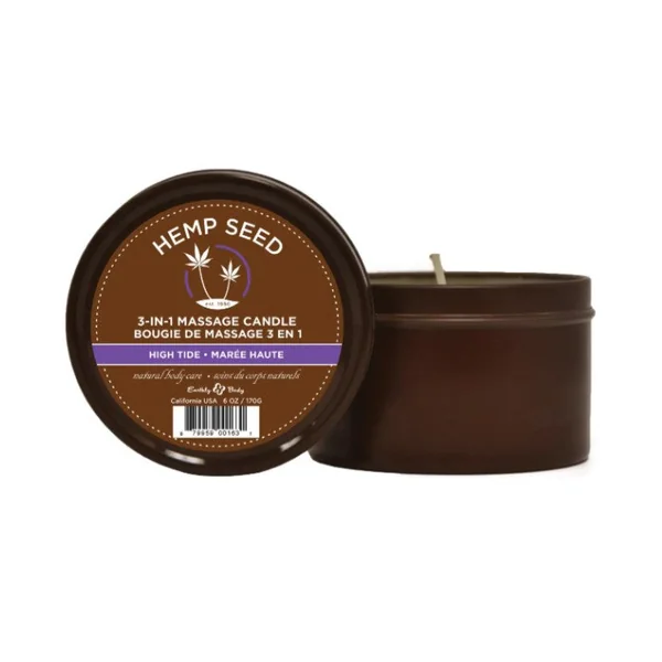 Hemp Seed Massage Candle - High Tide