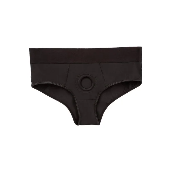 Her Royal Harness Backless Brief – 2XLarge/3XLarge – Black