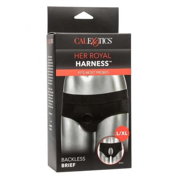 Her Royal Harness Backless Brief L/xl