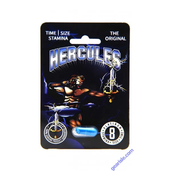 Hercules 1800 Male Enhancement Blue Pill