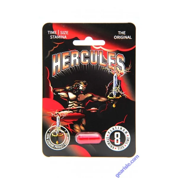 Hercules 1800 Male Enhancement Red Pill