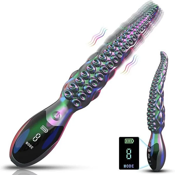 HESEKS Vibrating Realistic Monster G-Spot Dildos