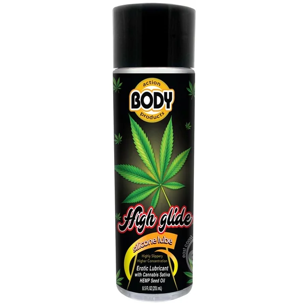High Glide Silicone Lubricant with Hemp Seed Oil 4.8oz
