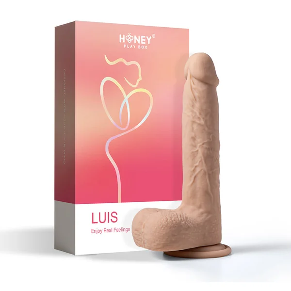 Honey Play Box Luis App Controlled Realistic Thrusting Dildo 8.5 inches