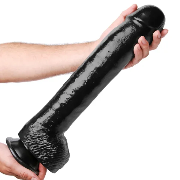 Huge Black Destroyer 17 Inch Dildo