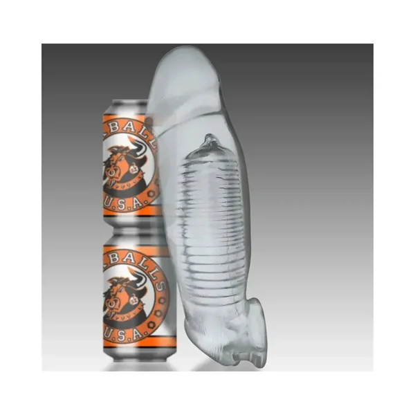 HULK Penis Sleeve Sex Toy for Men Gargantic Cock Sheath CLEAR