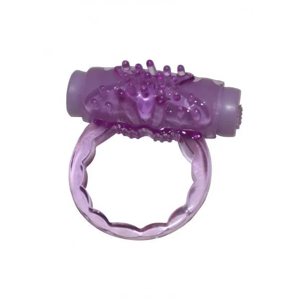 Humm Dinger Turbo Vibrating Cock Ring Purple