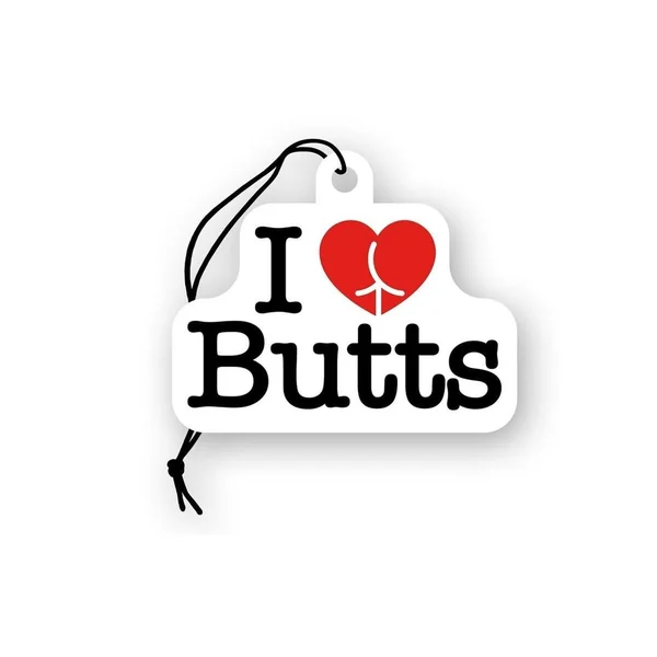 I Love Butts Air Freshener