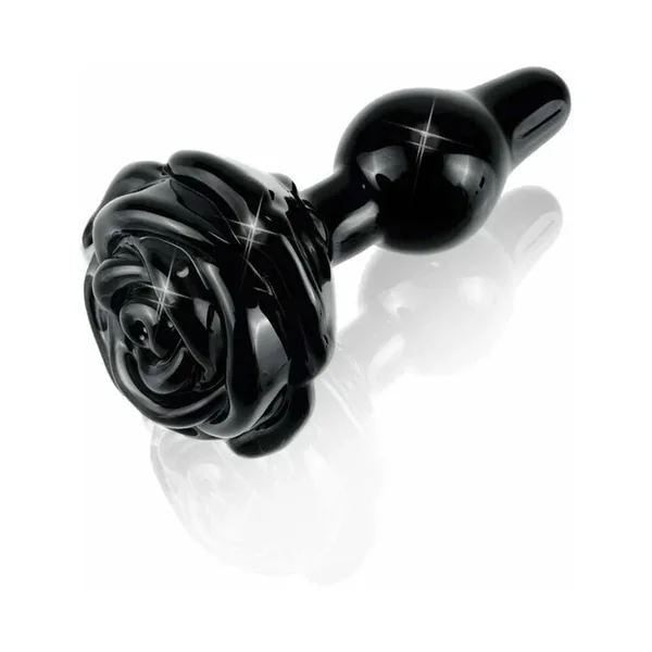 Icicles No. 77 – Flower Shaped Glass Anal Plug