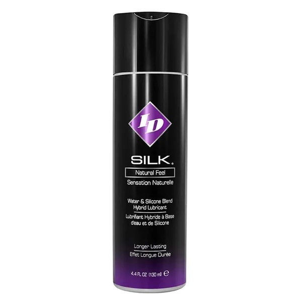 ID Silk Natural Feel Water Based Lubricant 4.4 Fl Oz 130 Ml