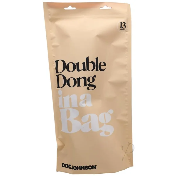 In a Bag Double Dong 13in - Clear
