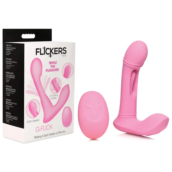 Inmi Flickers G-Flick Flicking G-Spot Vibrator for Ultimate Pleasure