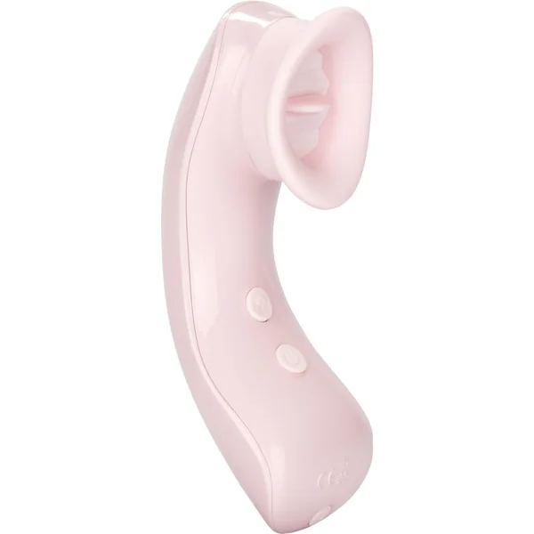 Inspire Flickering Intimate Silicone Arouser Rechargeable Waterproof Pink