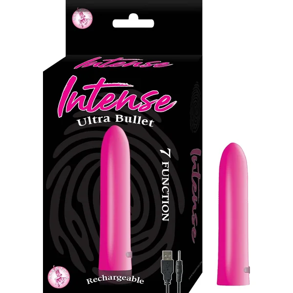 Intense Ultra Bullet Vibrator Pink Waterproof Discreet Design