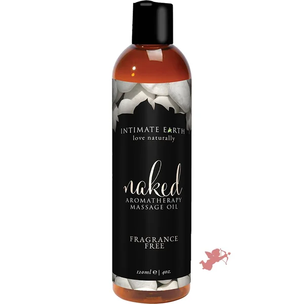 Intimate Earth Naked Aromatherapy Massage Oil Fragrance Free 4oz
