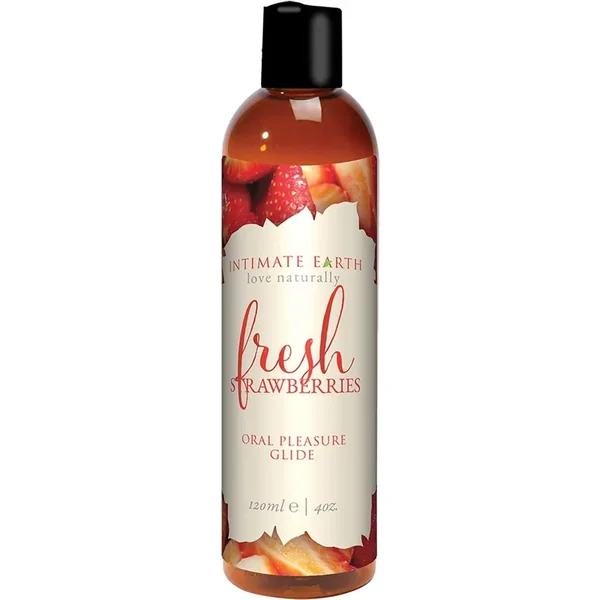 Intimate Earth Oral Pleasure Glide Lubricant Fresh Strawberries