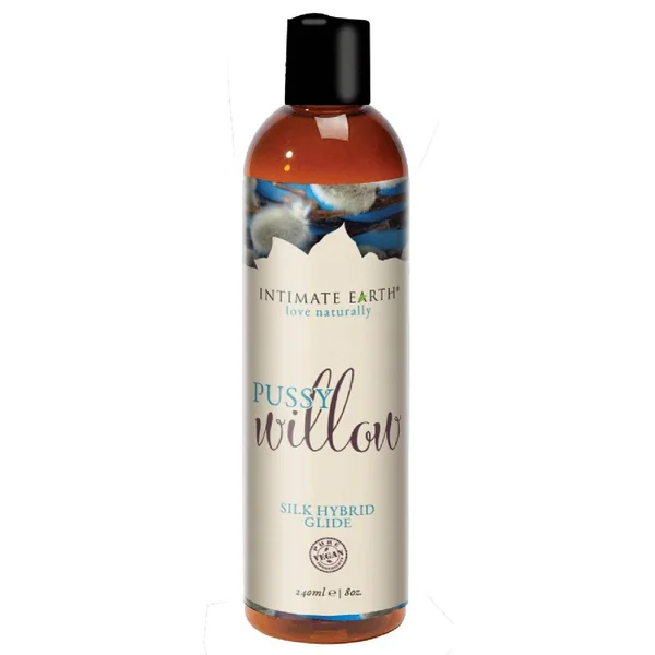Intimate Earth Pussy Willow Silk Hybrid Glide Lubricant 8oz