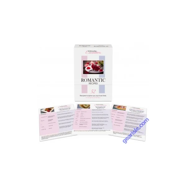Intimate Encounters Romantic Recipes 52 Kheper Games