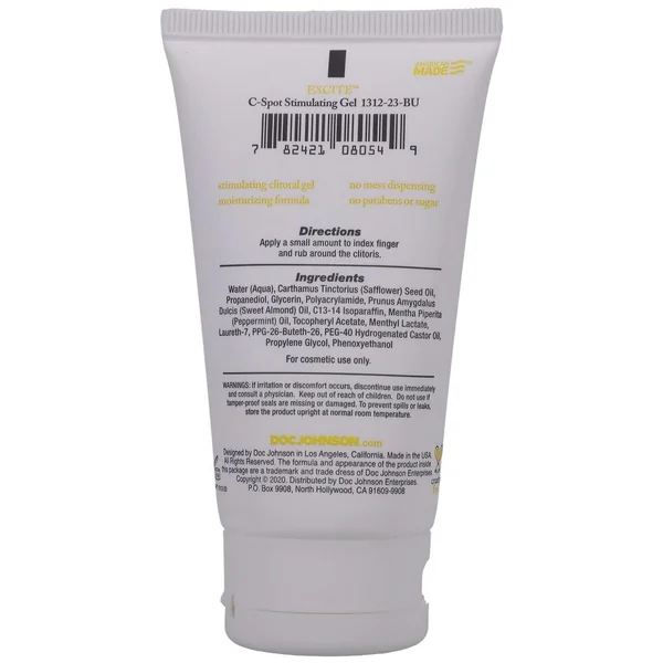 Intimate Enhancements Excite Clitoral Stimulating Gel 2oz – Bulk